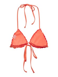 ONLY Con volantes Parte de arriba de bikini -Camellia - 15251614