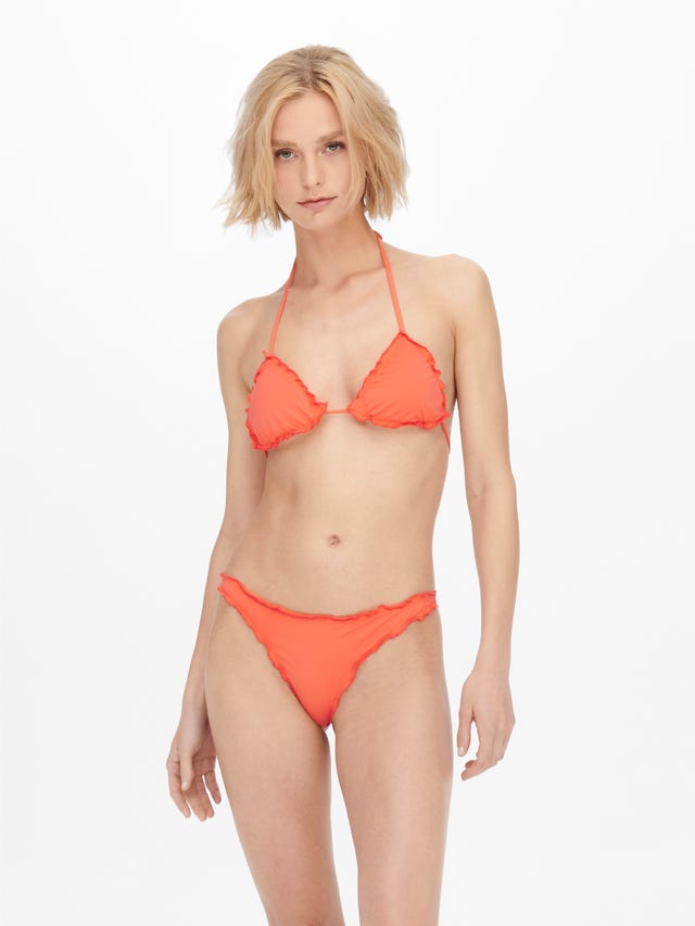 ONLY Ruffle Bikini top - 15251614