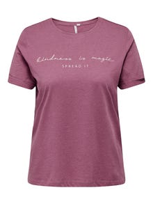 ONLY Curvy Reg T-Shirt -Renaissance Rose - 15251650