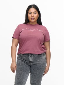 ONLY Regular fit O-hals T-shirts -Renaissance Rose - 15251650