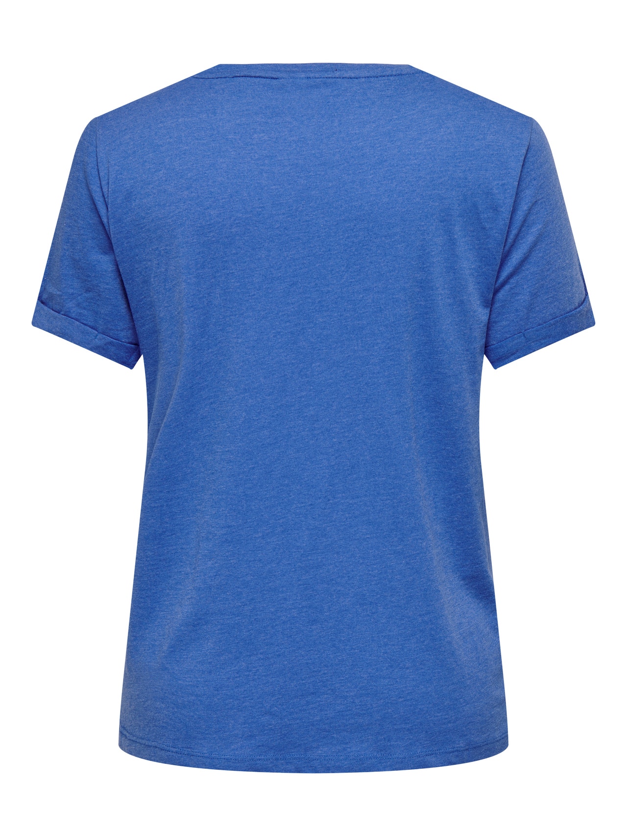 ONLY T-shirts Regular Fit Col rond -Strong Blue - 15251650