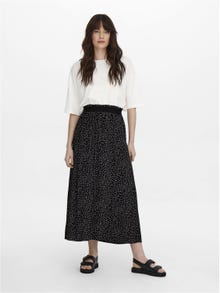 ONLY Long skirt -Black - 15251761
