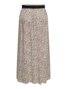 ONLY Patroon Maxi rok -Silver Mink - 15251761