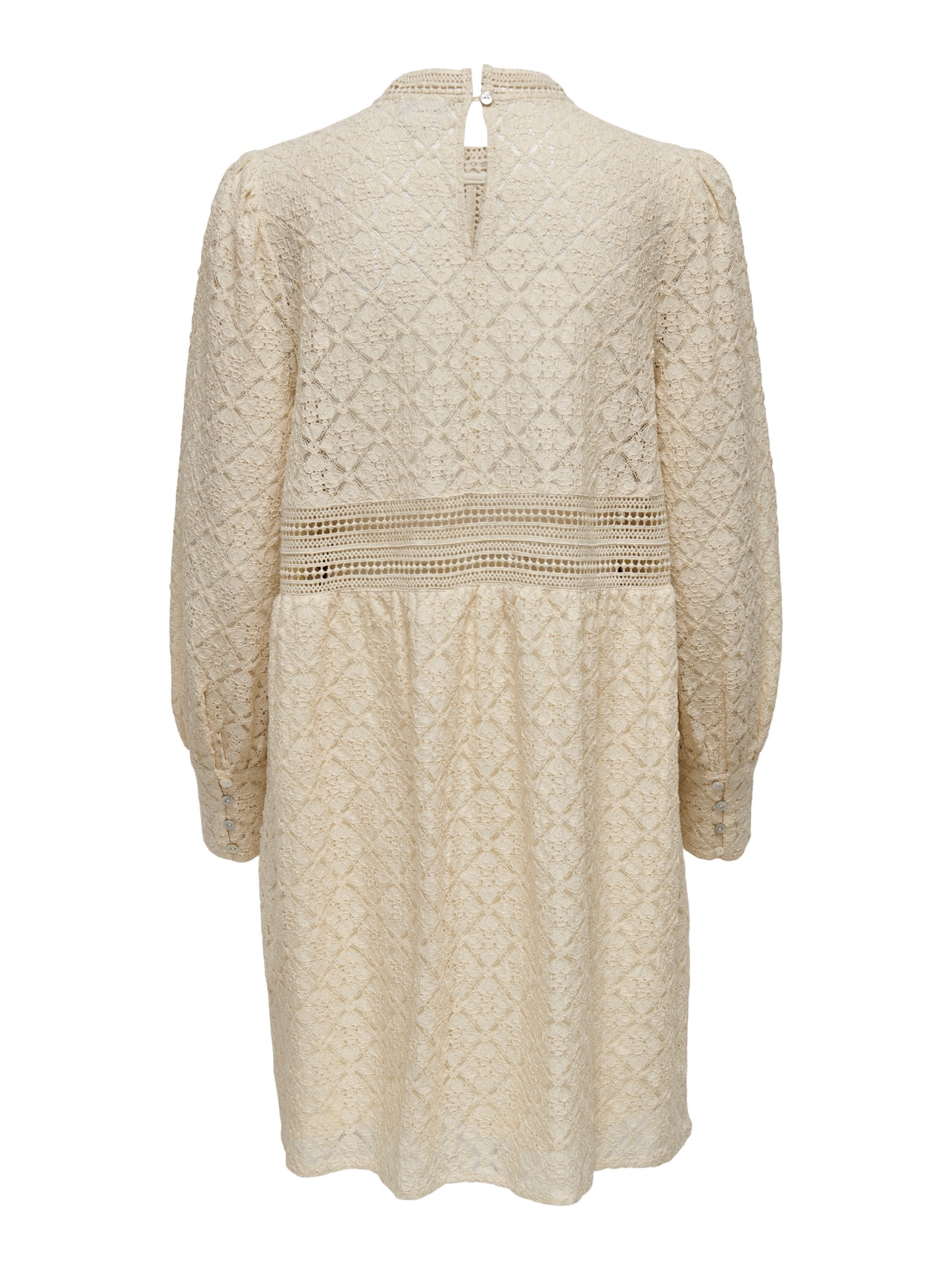 ONLY Regular Fit O-Neck Long dress -Creme Brûlée - 15251948