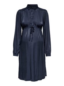 ONLY Regular fit O-hals Lange jurk -Evening Blue - 15251950