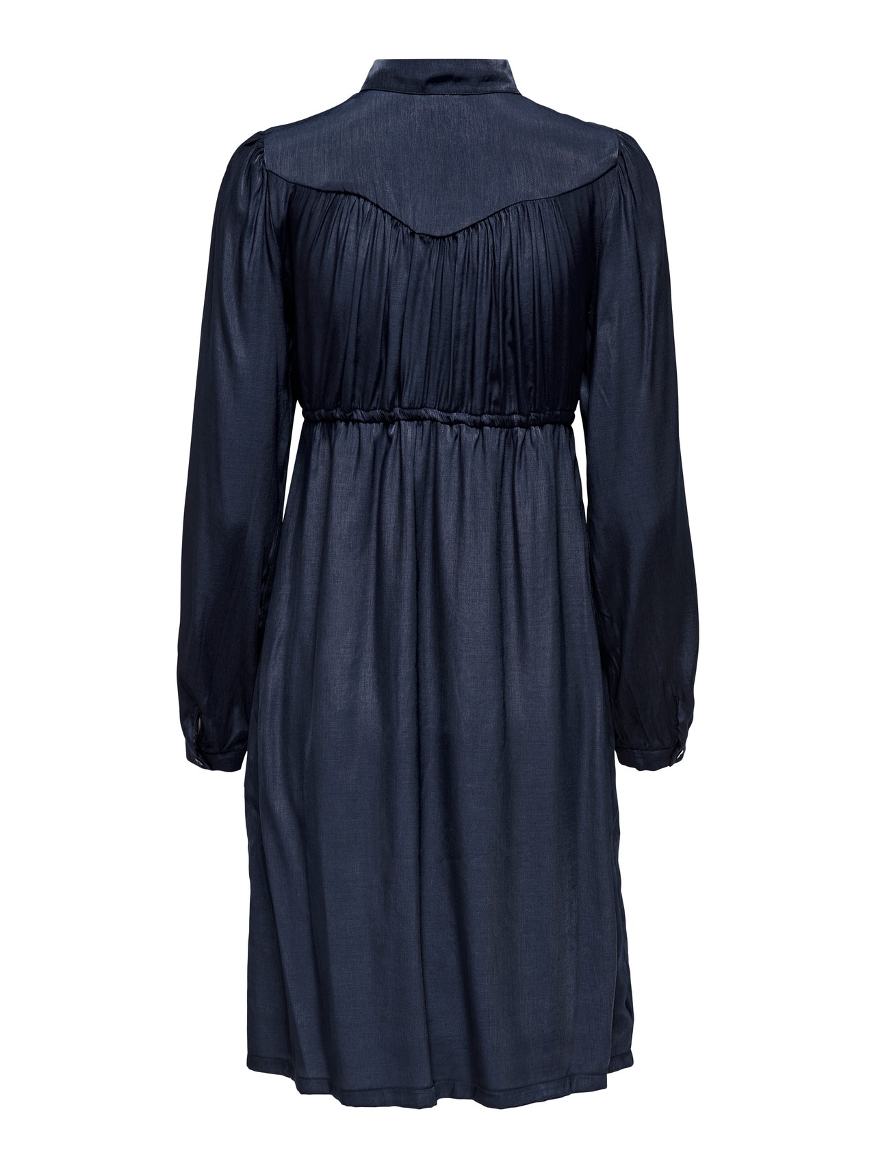 ONLY Regular fit O-hals Lange jurk -Evening Blue - 15251950