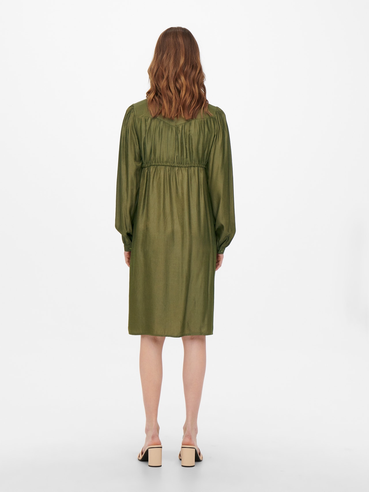 ONLY Mama long sleeved Shirt dress -Kalamata - 15251950