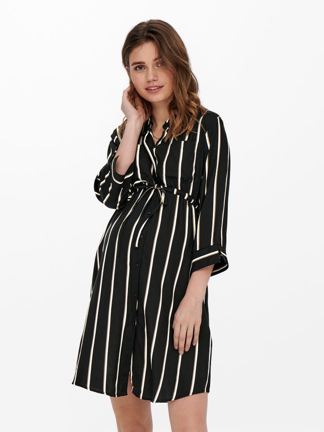 ONLY Mama 3/4 sleeved Shirt dress - 15252080