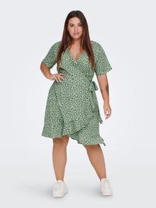 ONLY Curvy - Portefeuille Robe -Hedge Green - 15252210