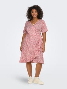 ONLY Curvy - Portefeuille Robe -Rose Smoke - 15252210