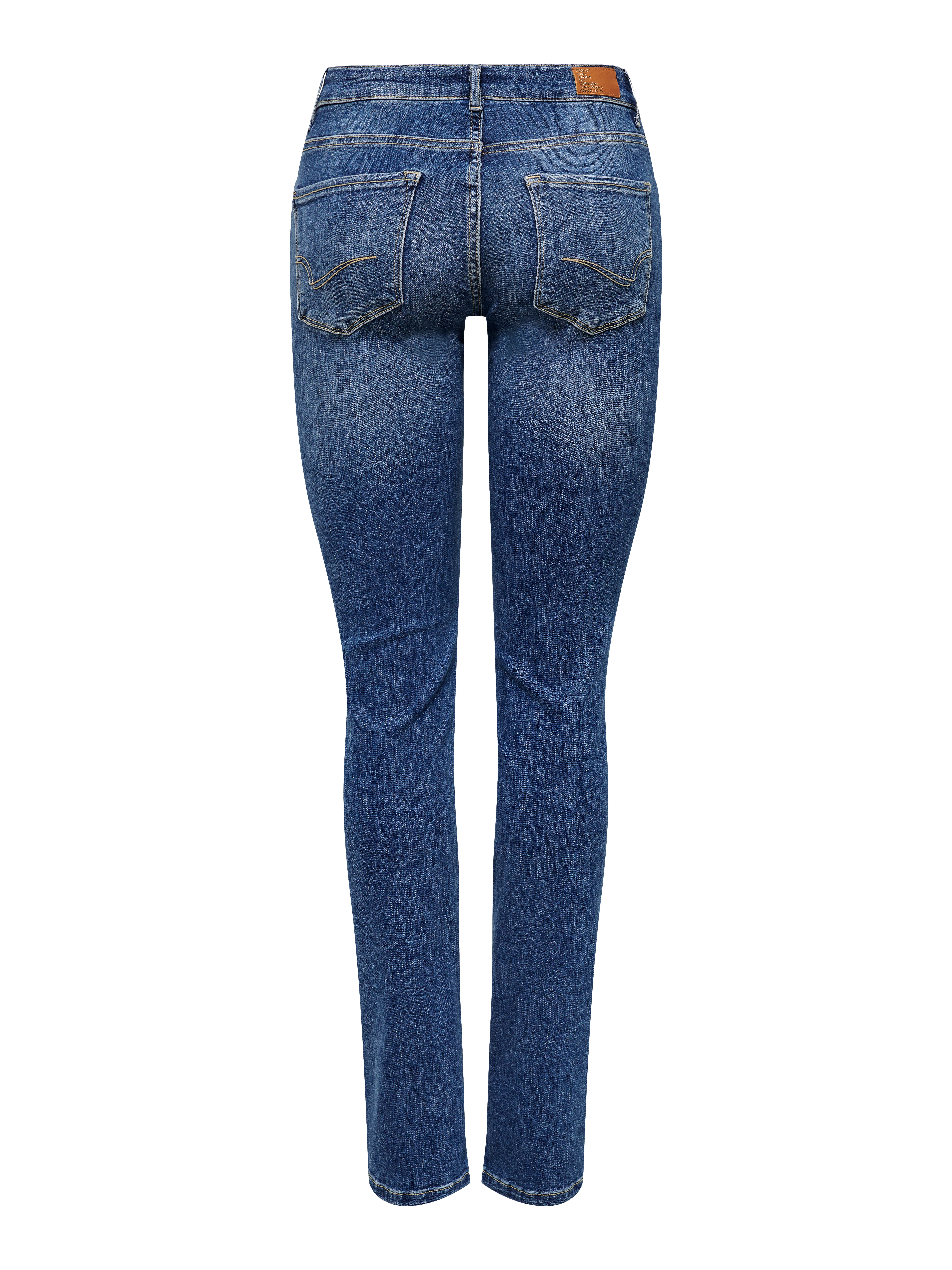Thumbnail - Onlalicia Mittlere Taille Gerade Geschnitten Jeans