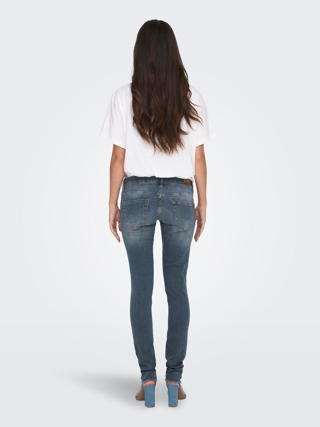 ONLY OLMBlush largo tobillero Jeans skinny fit -Special Blue Grey Denim - 15252232