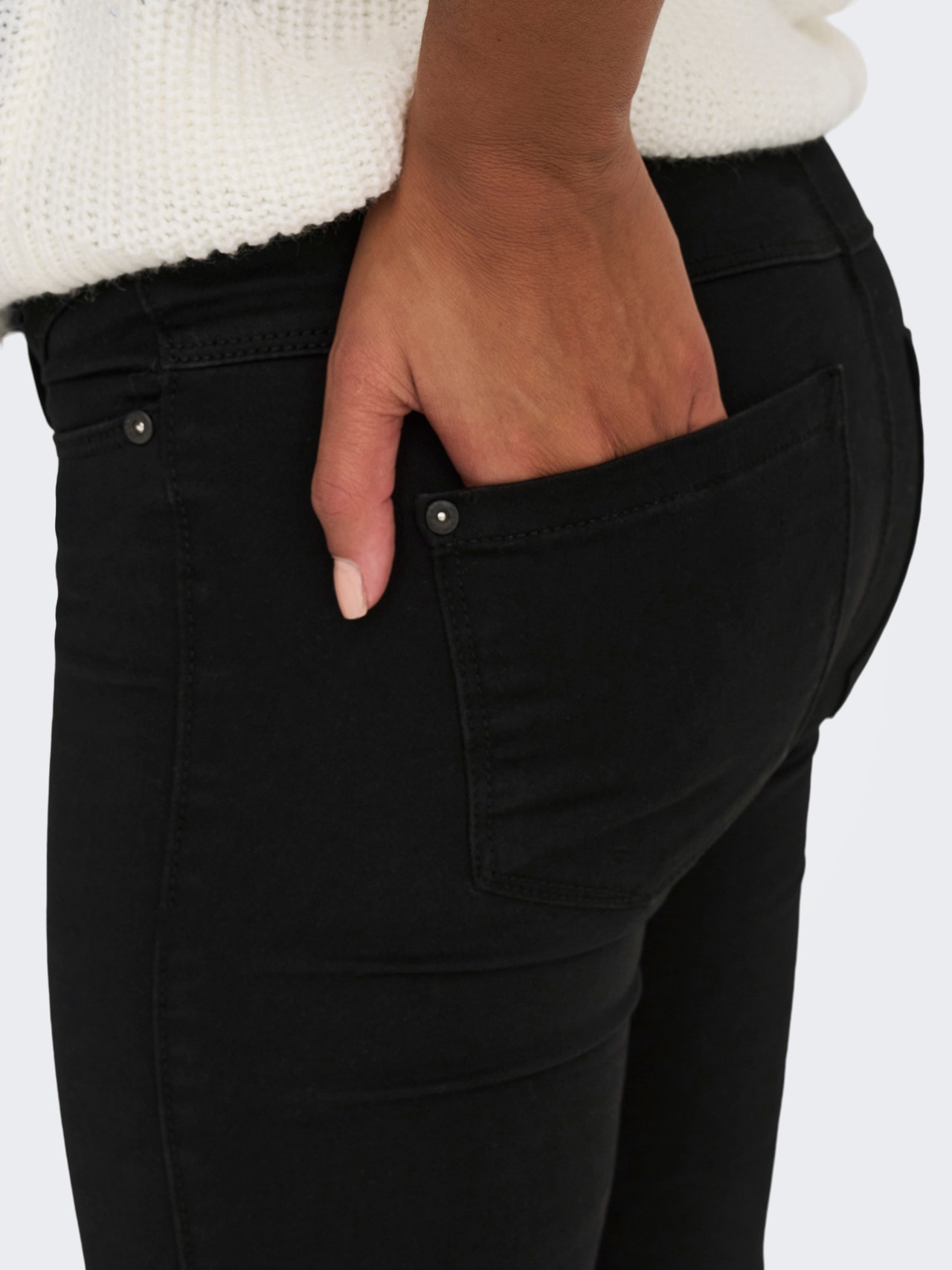 ONLY OLMRoyal Skinny fit-jeans -Black - 15252248