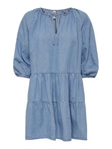 ONLY JDYSAINT Short dress -Light Blue Denim - 15252307