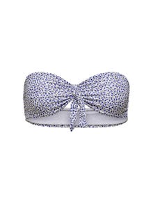 ONLY Bandeau Bikini top -Blue Aster - 15252495
