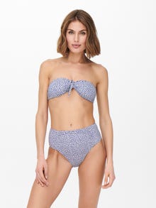 ONLY Bandeau Bikini top -Blue Aster - 15252495