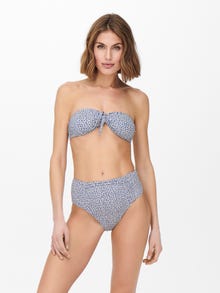 ONLY Hohe Taille Bademode -Blue Aster - 15252496