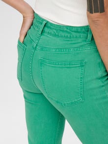 ONLY Trousers with high waist -Marine Green - 15252531