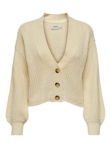 ONLY ONLKAROL Cardigan -Oatmeal - 15252685