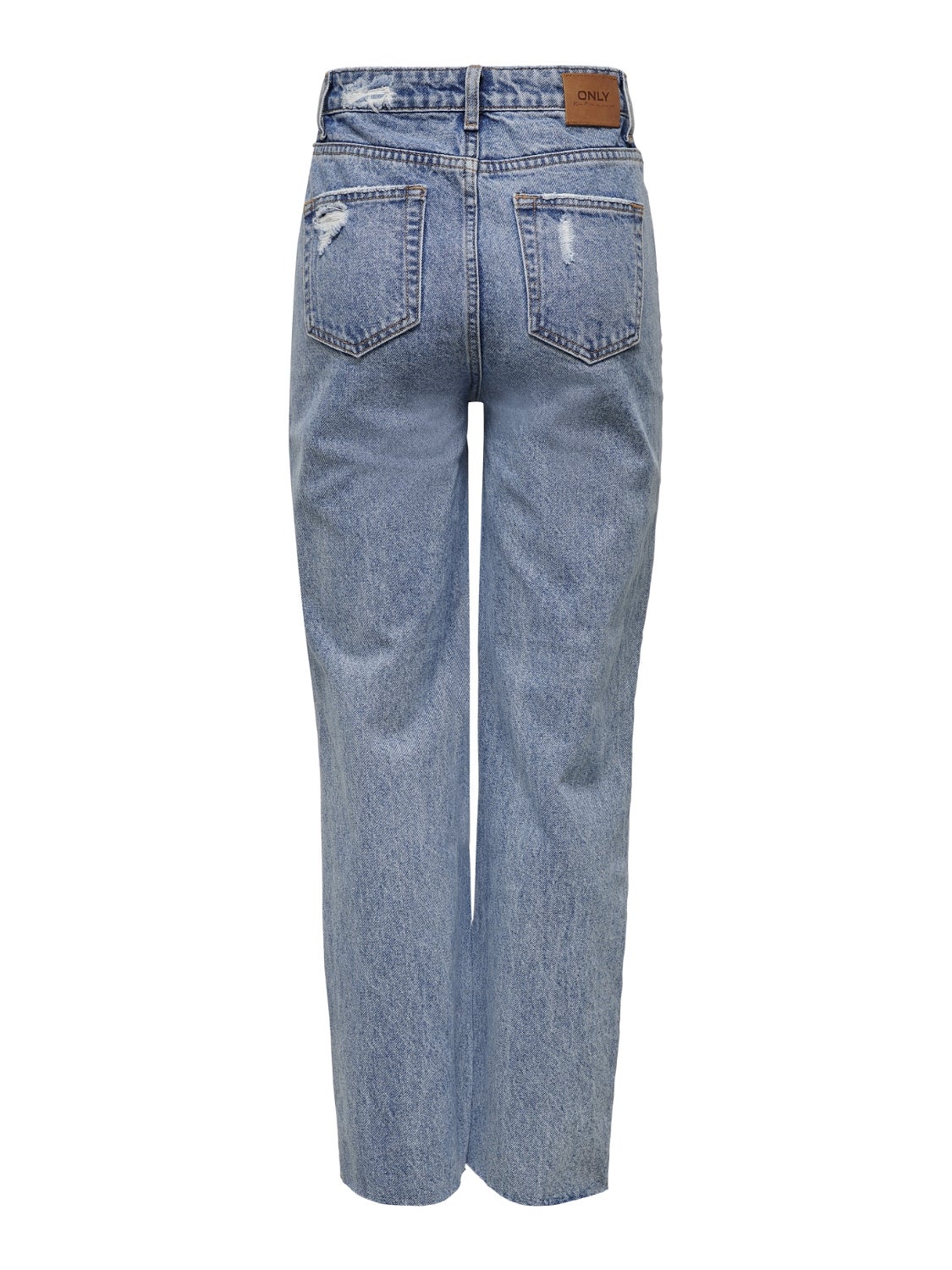 Thumbnail - Onldad Hohe Taille Gerade Geschnitten Jeans