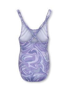ONLY Tie dye Swimsuit -Purple Rose - 15252733