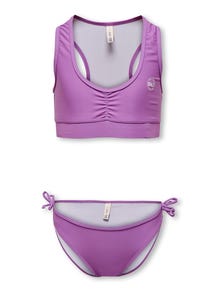 ONLY UV 50 couleur unie Bikini -Spring Crocus - 15252738