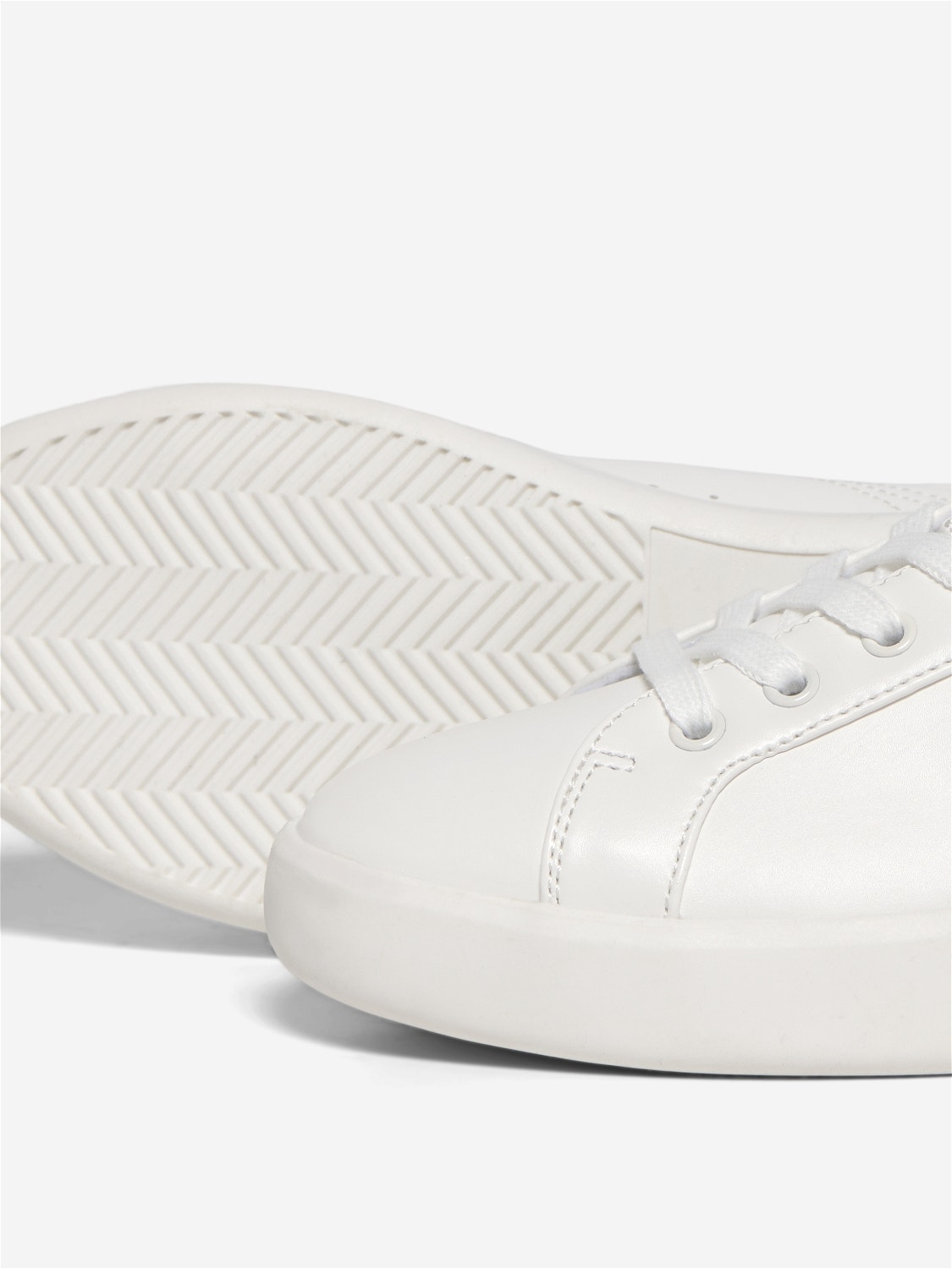 ONLY Simili cuir Baskets -White - 15252747