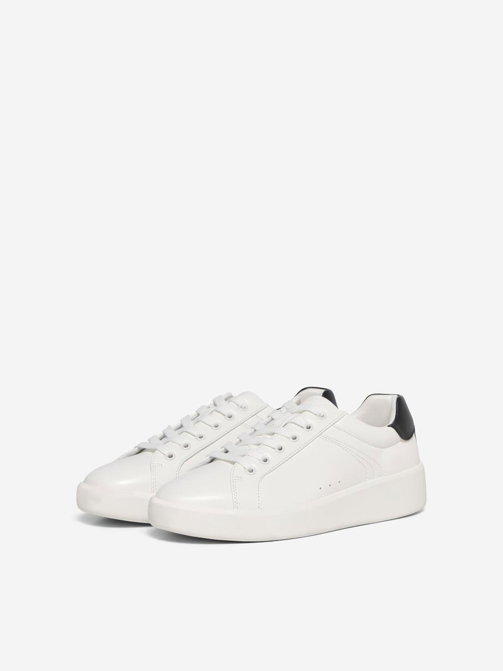 Faux leather Sneakers | White | ONLY®