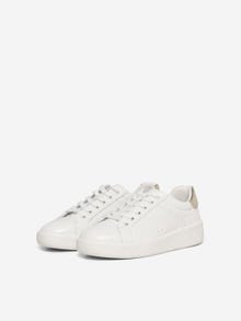 ONLY Kunstskinn Sneakers -White - 15252747