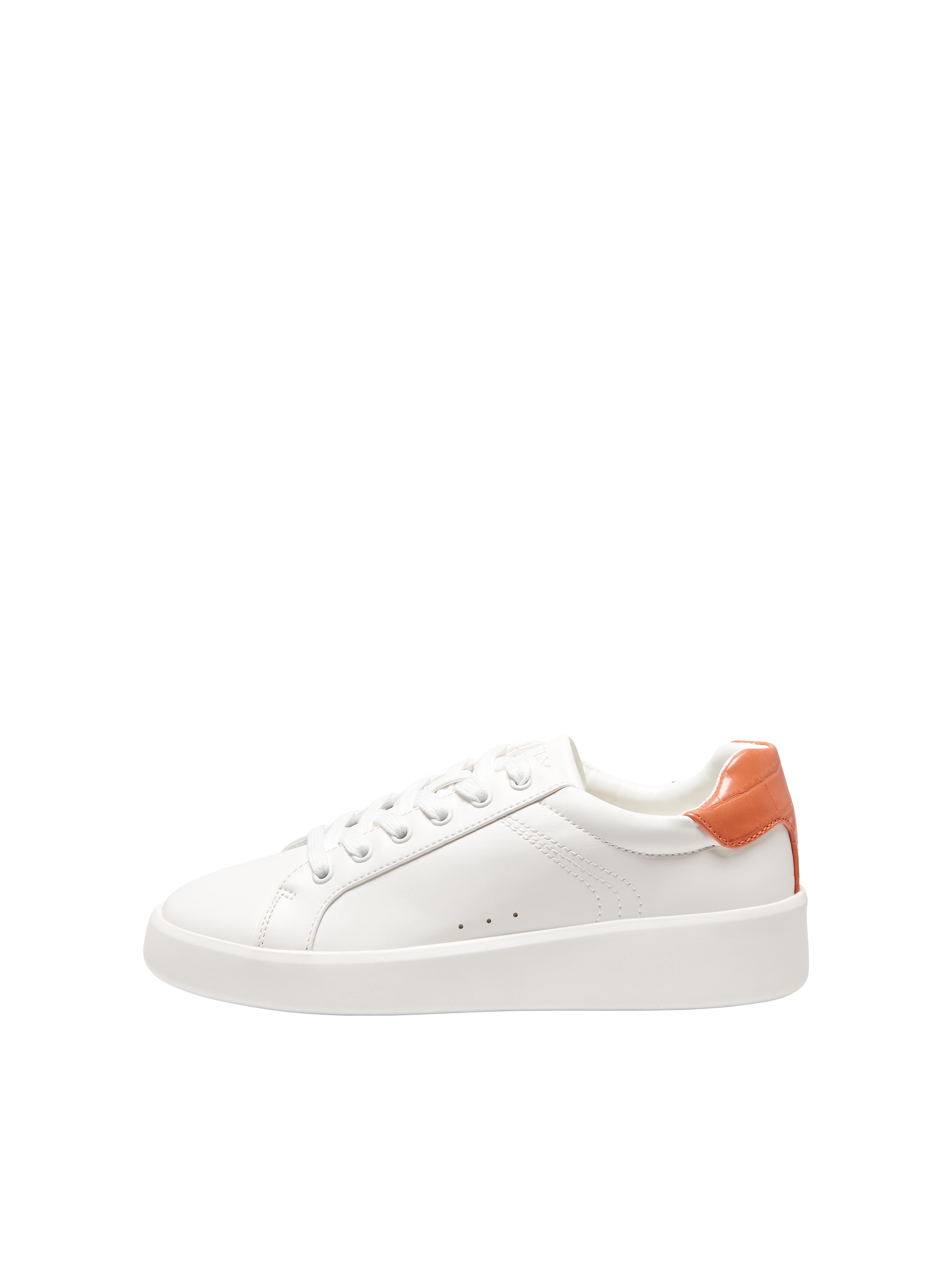 Faux leather Sneakers | White | ONLY®