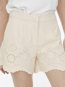 ONLY Detaljert Shorts -Moonbeam - 15252855
