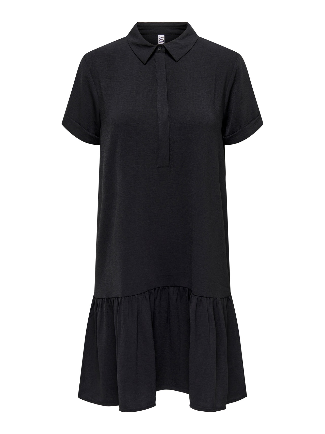 ONLY Regular Fit V-Neck Short dress -Black - 15252870