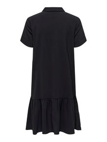 ONLY Regular fit V-Hals Korte jurk -Black - 15252870