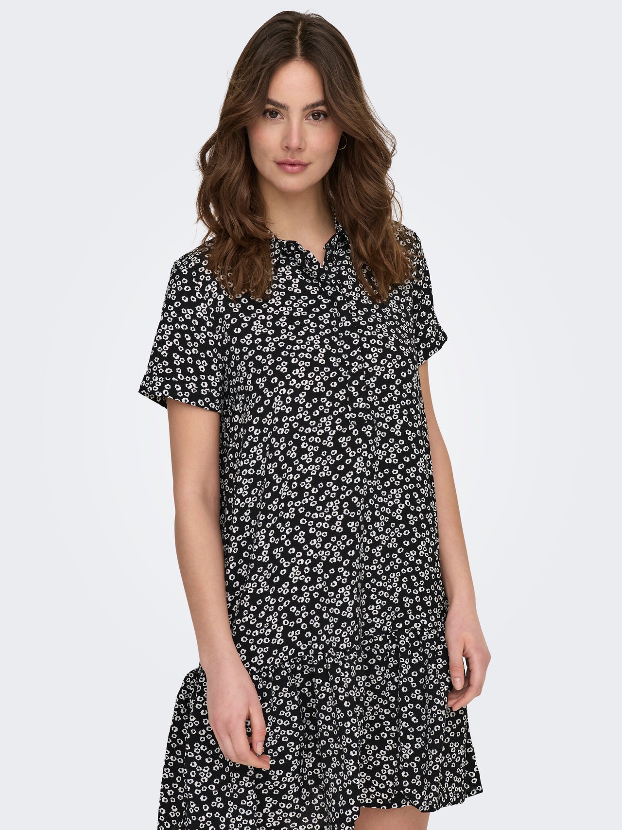 ONLY mini Short sleeved Dress -Black - 15252870