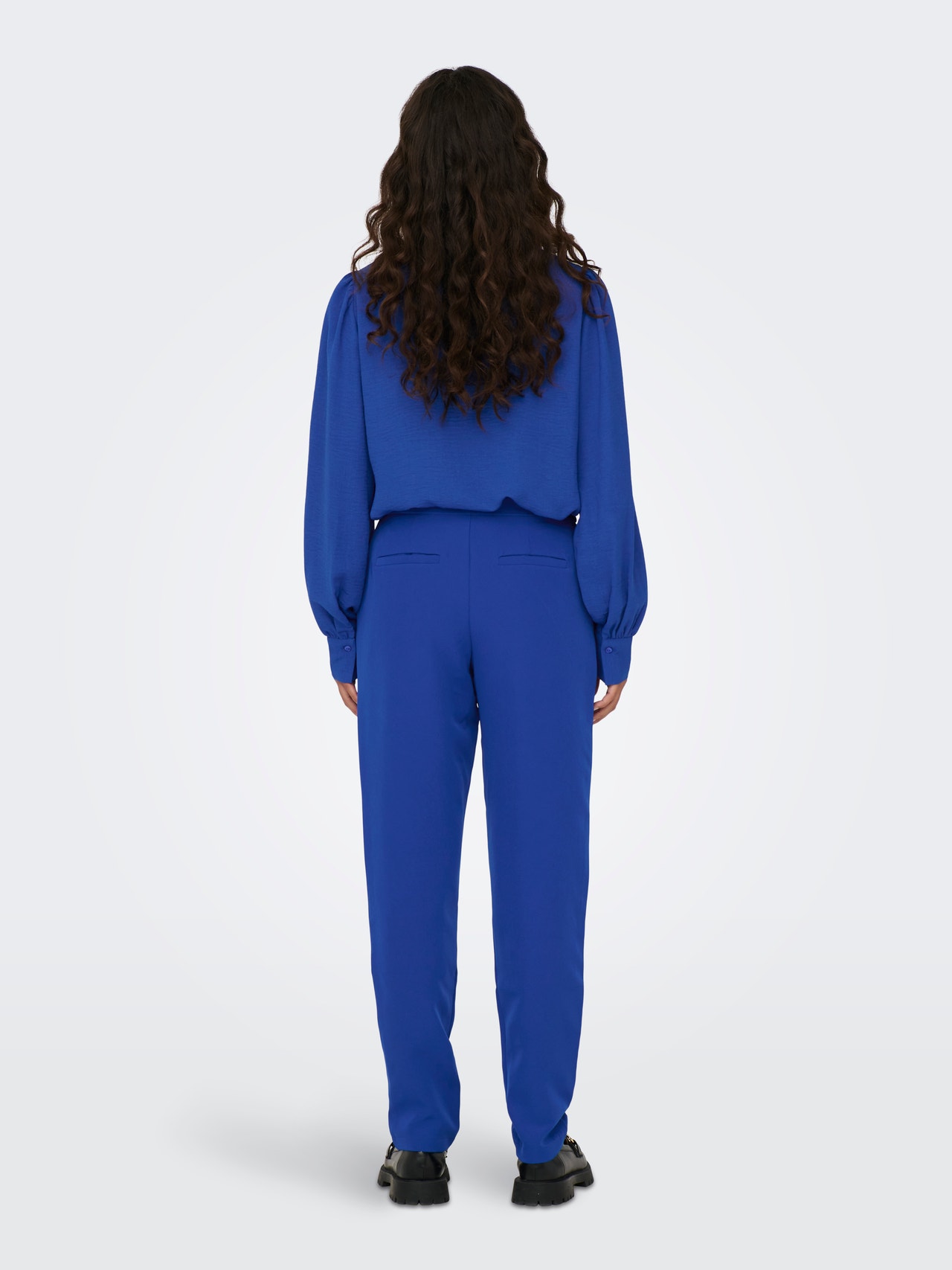 ONLY Solid colored Trousers -Surf the Web - 15252876