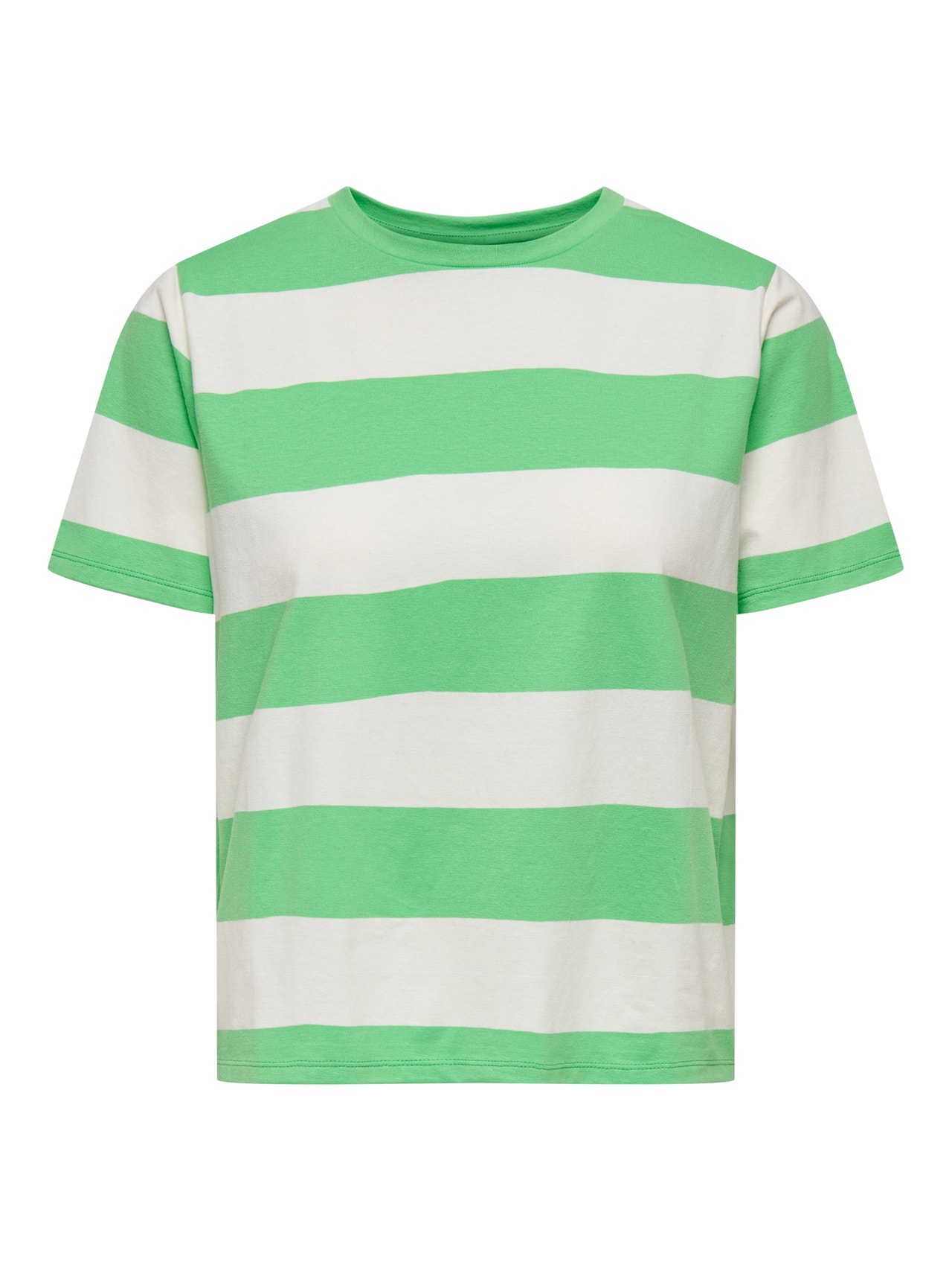 ONLY Regular Fit Round Neck T-Shirt -Absinthe Green - 15252962