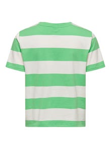 ONLY Regular Fit O-hals T-skjorte -Absinthe Green - 15252962