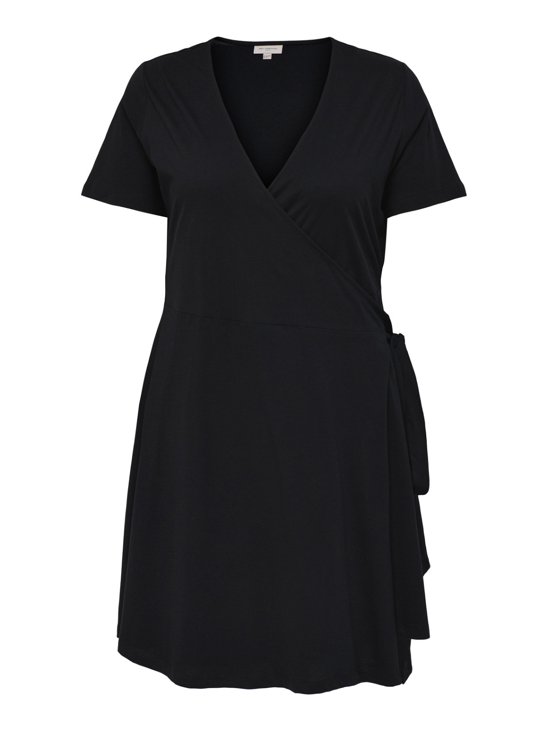 ONLY Regular Fit V-Neck Short dress -Black - 15252981