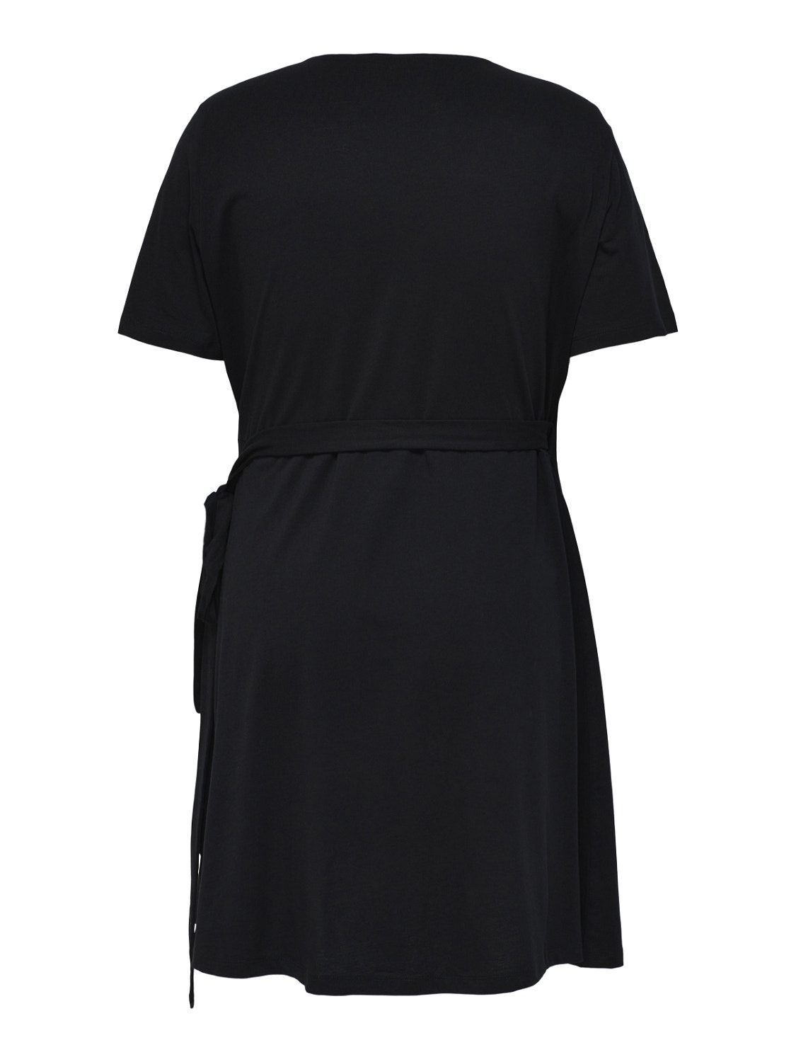 ONLY Normal geschnitten V-Ausschnitt Kurzes Kleid -Black - 15252981