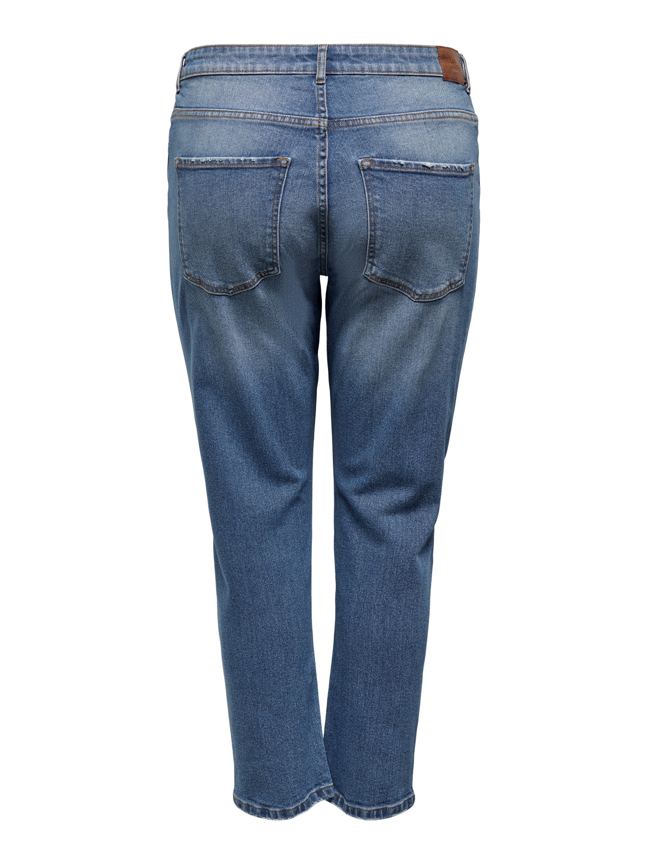 ONLY CAREneda High Waist Mom Jeans -Medium Blue Denim - 15252985