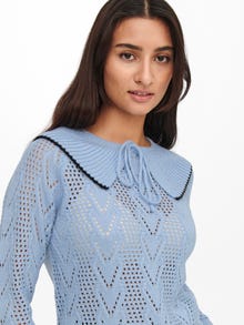 ONLY O-Neck Pullover -Cashmere Blue - 15253027