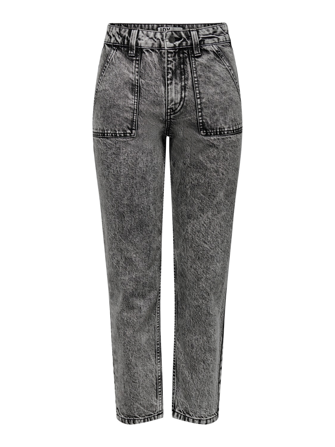 ONLY JDYDrew ankle Straight fit jeans -Dark Grey Denim - 15253084