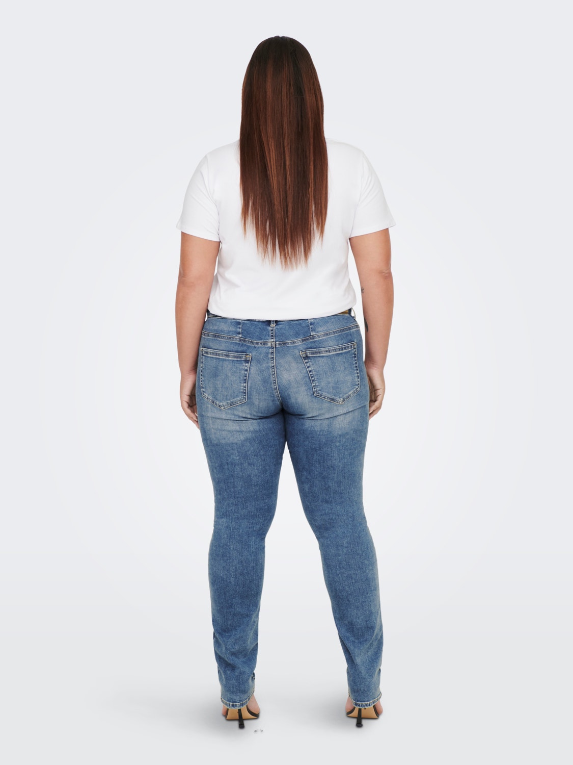 ONLY CARWilly Slim Fit Jeans -Medium Blue Denim - 15253109