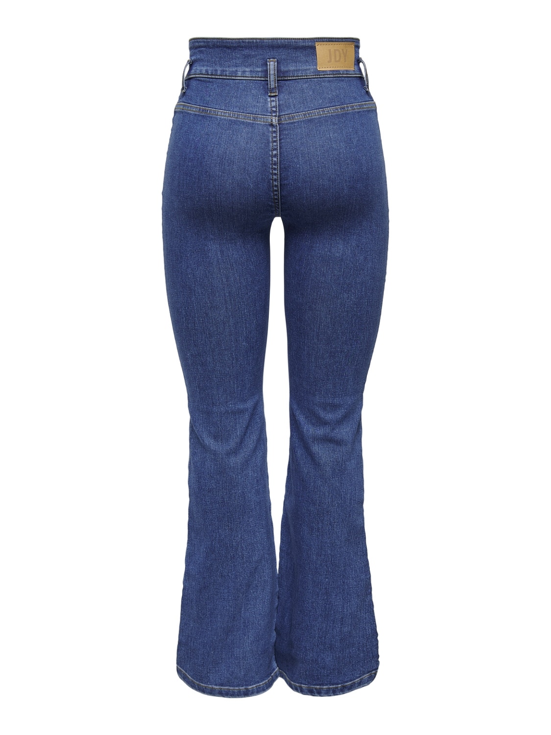 ONLY Jeans Flared Fit Taille haute -Medium Blue Denim - 15253113