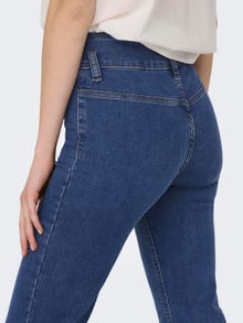 ONLY Ausgestellt Hohe Taille Jeans -Medium Blue Denim - 15253113