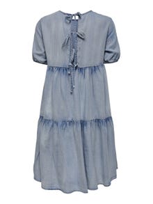 ONLY Loose fitted Denim Dress -Light Medium Blue Denim - 15253142