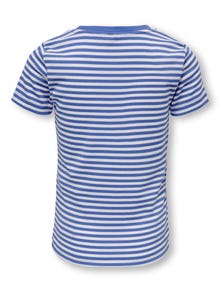 ONLY Rayures T-Shirt -Provence - 15253157