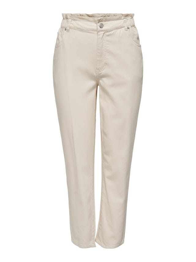 ONLY Loose Fit Mid waist Trousers - 15253177