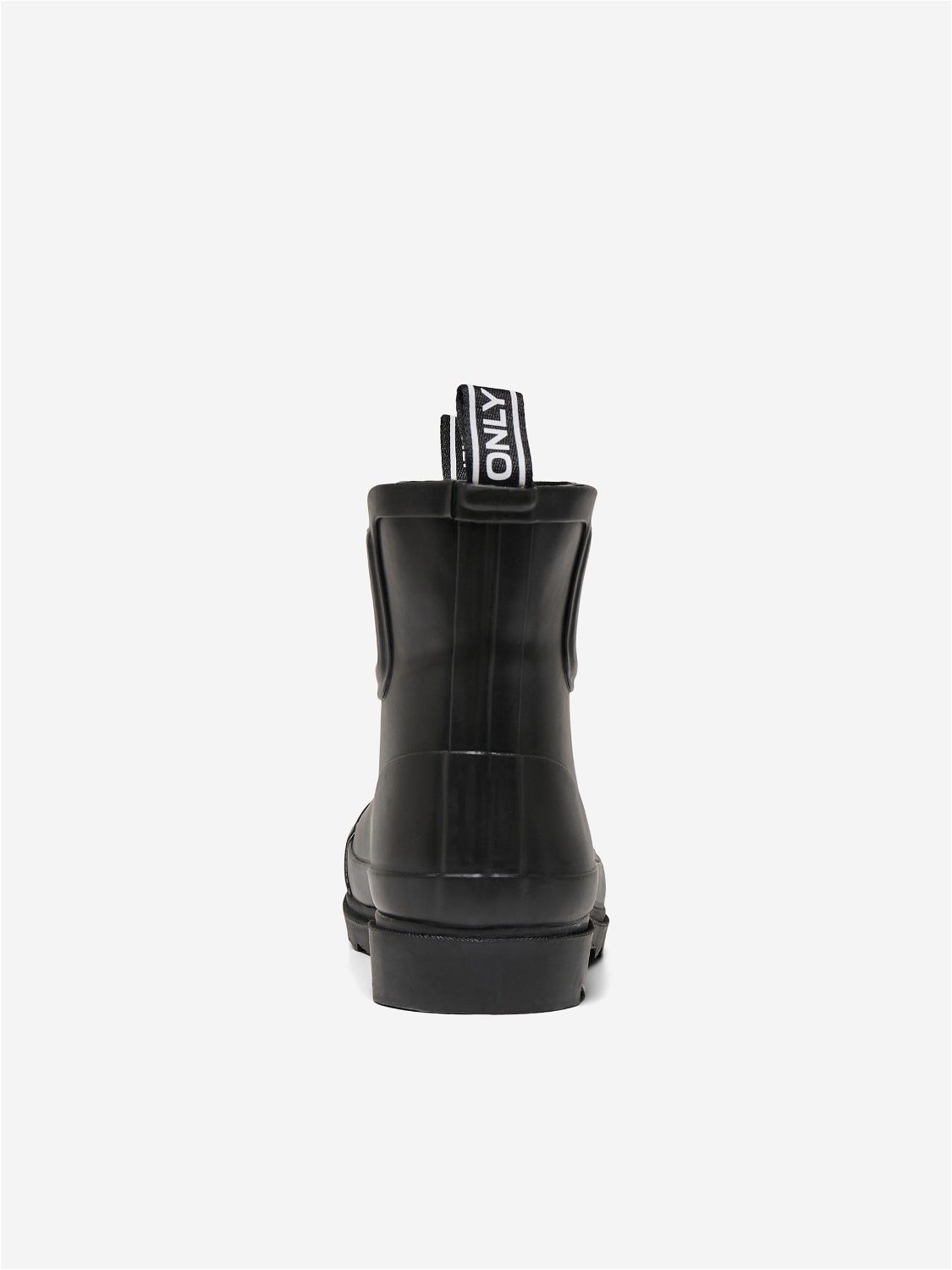 Short black shiny rain on sale boots