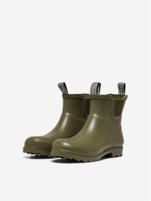 ONLY Kort regn Boots -Olive Night - 15253234